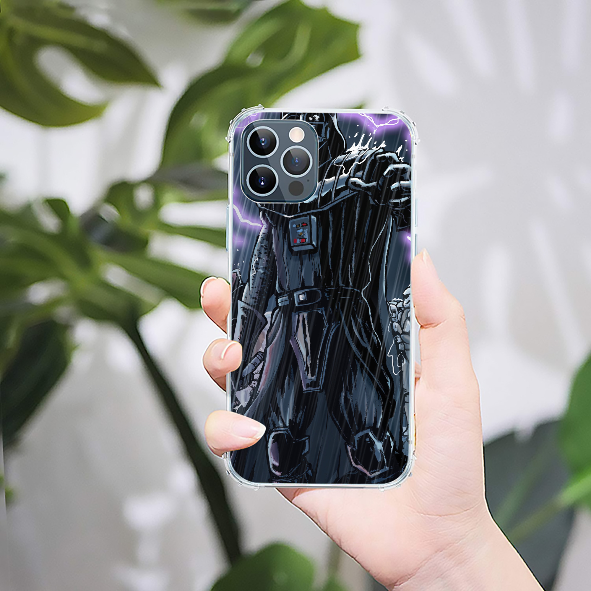 （画像用） スター・ウォーズ Star Wars 【iPhone 12シリーズ対応】透明スマホケース（クリアソフトケース）